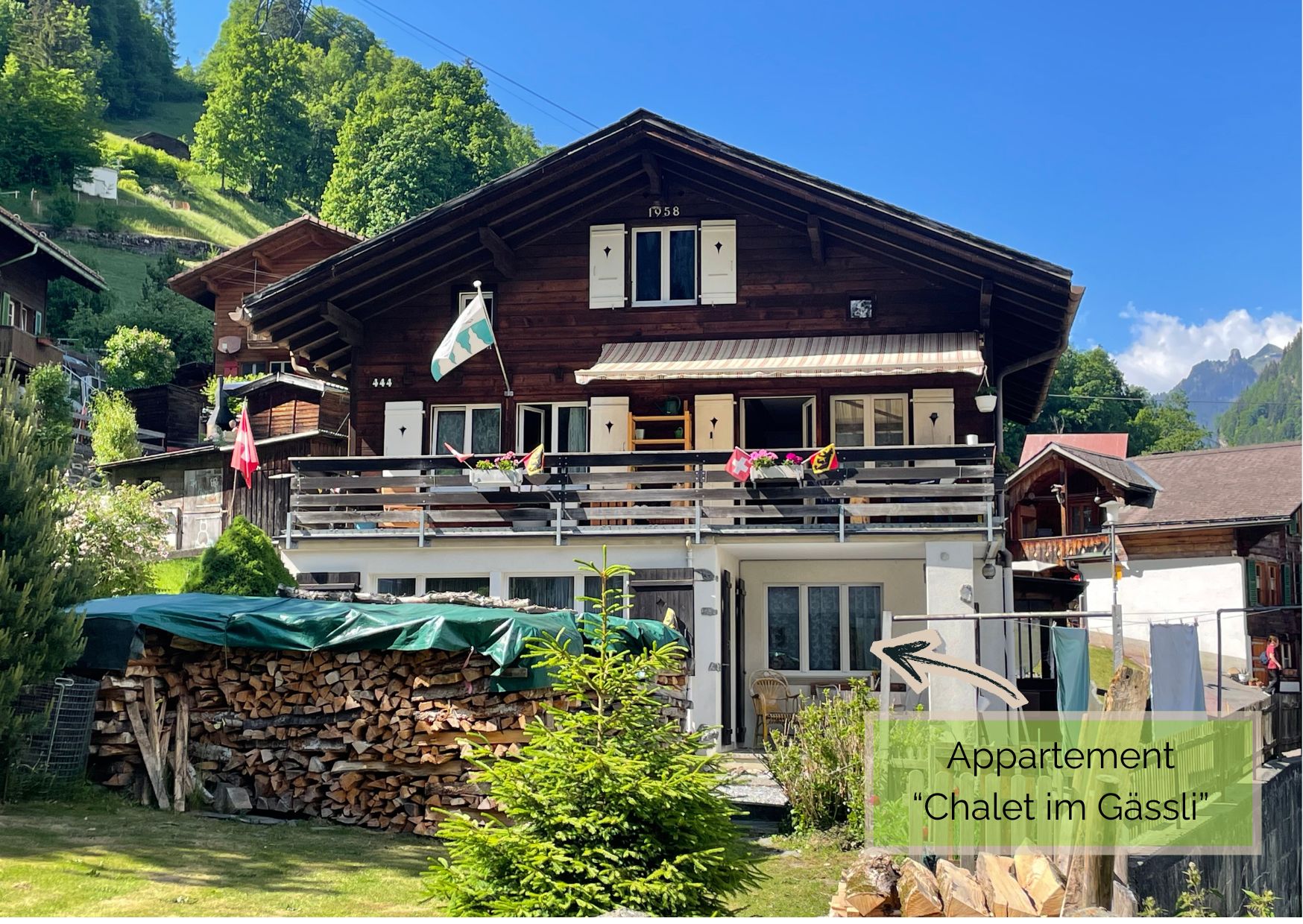 Chalet im Gässli – Aussenansicht