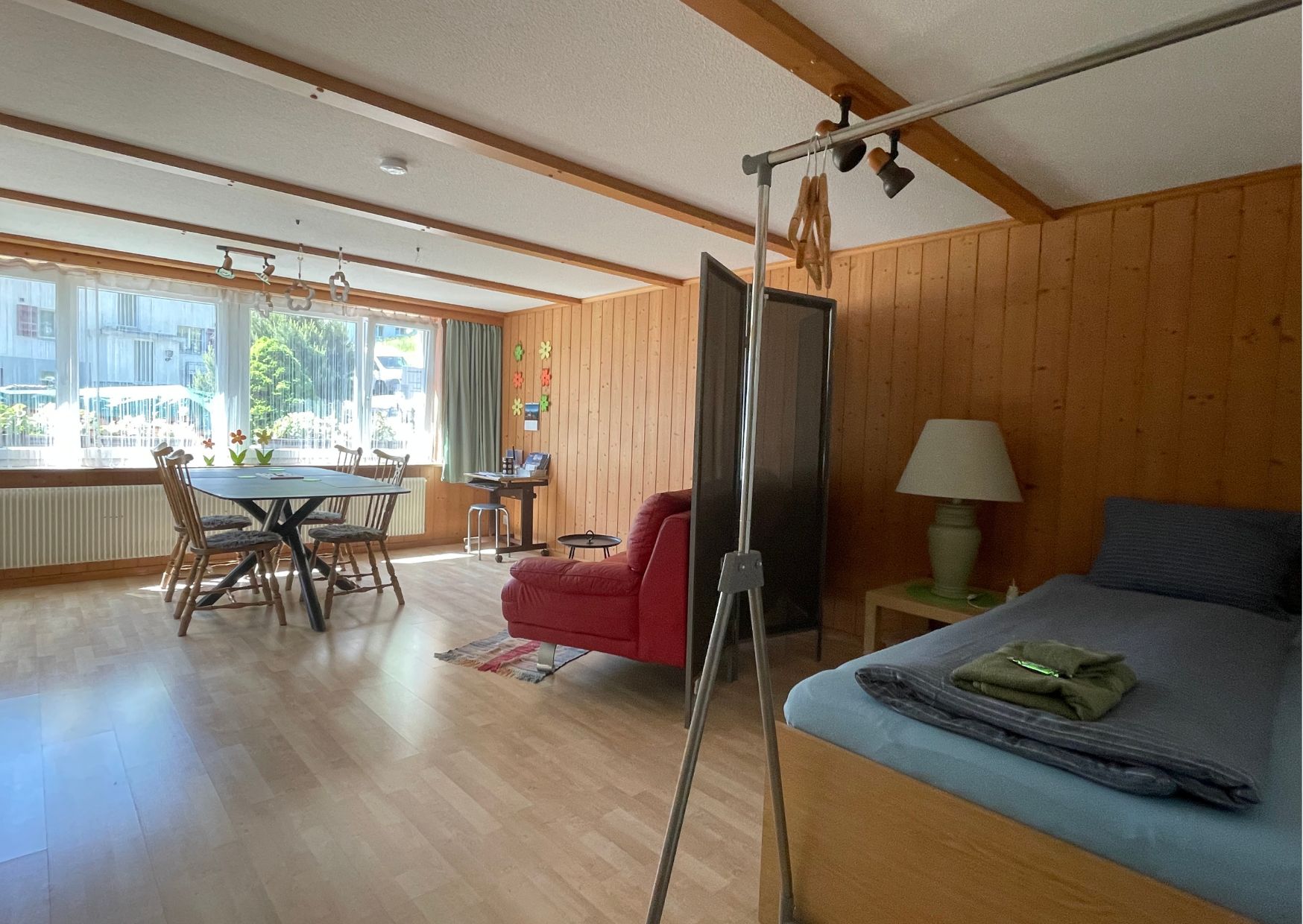 Zusatzbetten im Wohn-/Schlafzimmer